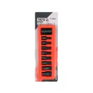 YATO Maschinen-Torx-Bit-Set, 9-teilig, 1/2 Zoll T30-T70 Steckschlüssel-Adapter