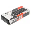 YATO Maschinen-Steckschlüsselsatz mit langem Bit, 8-teilig, Spline 1/2 Zoll, M5-M18, CrMo