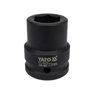 YATO Maschinensteckschlüssel 3/4" 22 mm CrMo