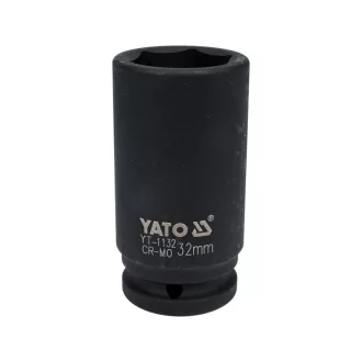 YATO Maschinenlanger Steckschlüssel 3/4" 32 mm CrMo
