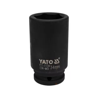 YATO Maschinenlanger Steckschlüssel 3/4" 34 mm CrMo