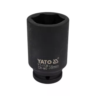 YATO Maschinenlanger Steckschlüssel 3/4" 38 mm CrMo