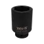 YATO Maschinenlanger Steckschlüssel 3/4" 43 mm CrMo
