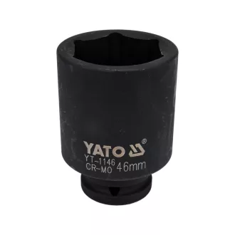 YATO Maschinenlanger Steckschlüssel 3/4" 46 mm CrMo