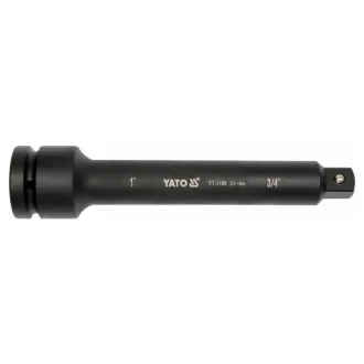   YATO Maschinen-Steckschlüssel-Verlängerungsschaft und Adapter 3/4" -> 1" 250 mm CrMo