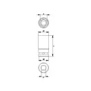YATO Maschinenlanger Steckschlüssel 1" 27 mm CrMo