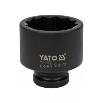 YATO Maschinensteckschlüssel 12 abgewinkelt 1" 65 mm