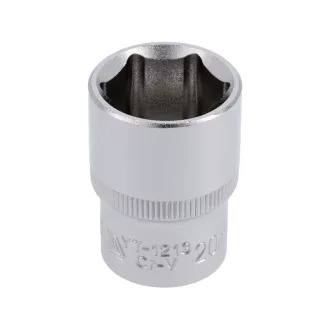 YATO Steckschlüssel 1/2" 20 mm CrV