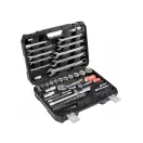YATO Steckschlüsselsatz 82-teilig 1/4", 1/2" CrV