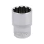 YATO Steckschlüssel 12 abgewinkelt 1/2" 21 mm CrV