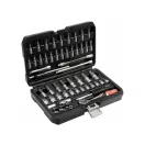 YATO Steckschlüsselsatz 56-teilig 1/4" 4-13 mm CrV