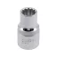 YATO Steckschlüssel Spline 1/2" 11 mm CrV