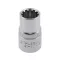 YATO Steckschlüssel Spline 1/2" 13 mm CrV