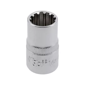 YATO Steckschlüssel Spline 1/2" 14 mm CrV