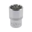 YATO Steckschlüssel Spline 1/2" 18 mm CrV