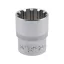 YATO Steckschlüssel Spline 1/2" 24 mm CrV