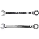 YATO Ratschen-Umschaltschlüssel 12 mm / 170 mm 72T CrV