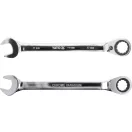 YATO Ratschen-Umschaltschlüssel 17 mm / 225 mm 72T CrV