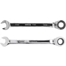 YATO Ratschen-Umschaltschlüssel 21 mm / 290 mm 72T CrV