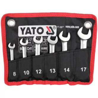 YATO Ratschen-Kombinationsschlüsselsatz 6-teilig