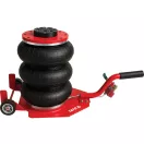 YATO Pneumatischer Wagenheber mit Rollen, 4 T