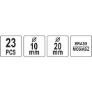 YATO Einspritzventil-Reinigungsset 23-teilig