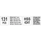 YATO Gewindereparatur-Set 131-teilig M5-M12