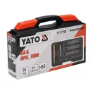 YATO Bremssattelgewinde-Reparatursatz 16 Teile M19x1,25 mm HSS