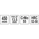 YATO Kabelschneider 450 mm 150 mm2