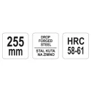 YATO Plattenschneideschere 225 mm