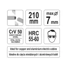 YATO Kabelschneider 210 mm