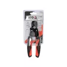 YATO Kabelschneider und Abisolierzange 170 mm/10,5 mm/1,6-3,2 mm2