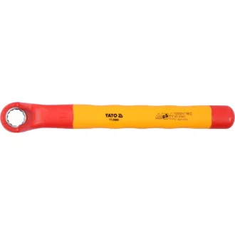   YATO Gebogener Sternschlüssel 11 mm / 170 mm CrV isoliert bis 1000 V
