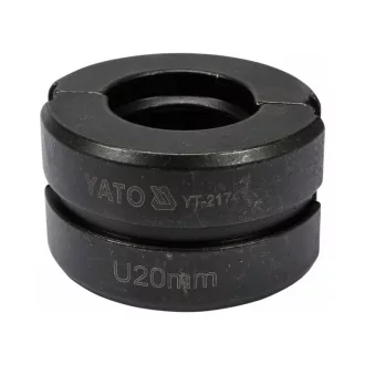 YATO Crimp-Einsatz YT-21735 für Crimpzange U-Typ 20 mm
