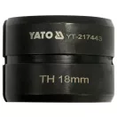 YATO Crimpeinsatz für YT-21735 Crimpzange TH-Typ 18 mm