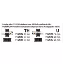 YATO Crimp-Set 4-teilig für Pex-AL-Pex-Rohre