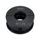 YATO Crimpeinsatz YT-21750 für Crimpzange U-Typ 16 mm