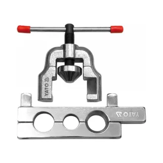   YATO Flanschset für 3-teilige Brems- und Hydraulikleitung (22-25-28 mm)