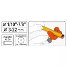 YATO Rohrschneider 3-22 mm