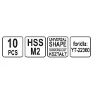 YATO Ersatzklinge zum schnellen Entgraten (10 Stück)