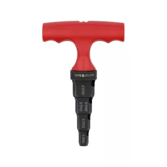 YATO Kalibrator mit Entgratwerkzeug 16 - 32 mm