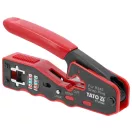 YATO Crimpzange 135 mm für UTP-Netzwerk/RJ45-Anschlüsse