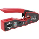 YATO Crimpzange 135 mm für UTP-Netzwerk/RJ45-Anschlüsse