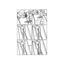 YATO Abisolier- & Crimpzange 205 mm/0,2-6,0 mm2