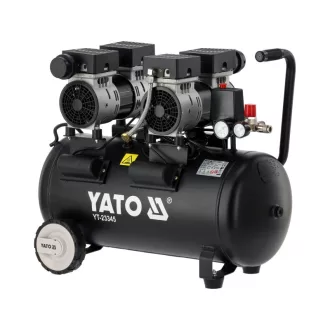 YATO Kompressor leise 1,5 kW 50 Liter