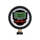 YATO Reifenluftpistole mit LCD-Manometer 1/4"