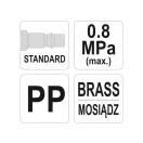 YATO Blaspistole mit langem Griff 110 mm
