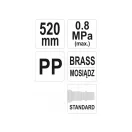 YATO Blaspistole mit langem Griff 520 mm