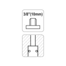 YATO Pneumatischer Schnellkuppler 3/8" Gewinde