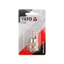 YATO Pneumatischer Schnellanschluss mit 1/4"-Schlauchende